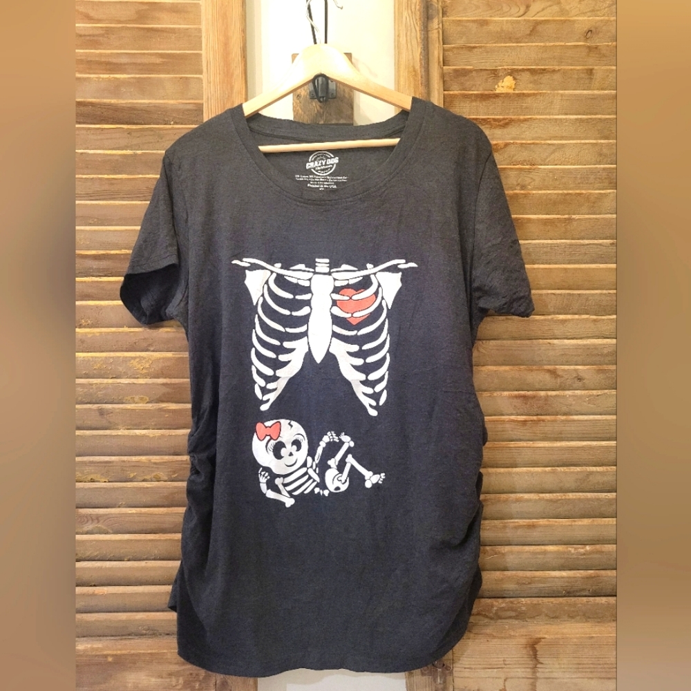 Women's Halloween Maternity T-shirt